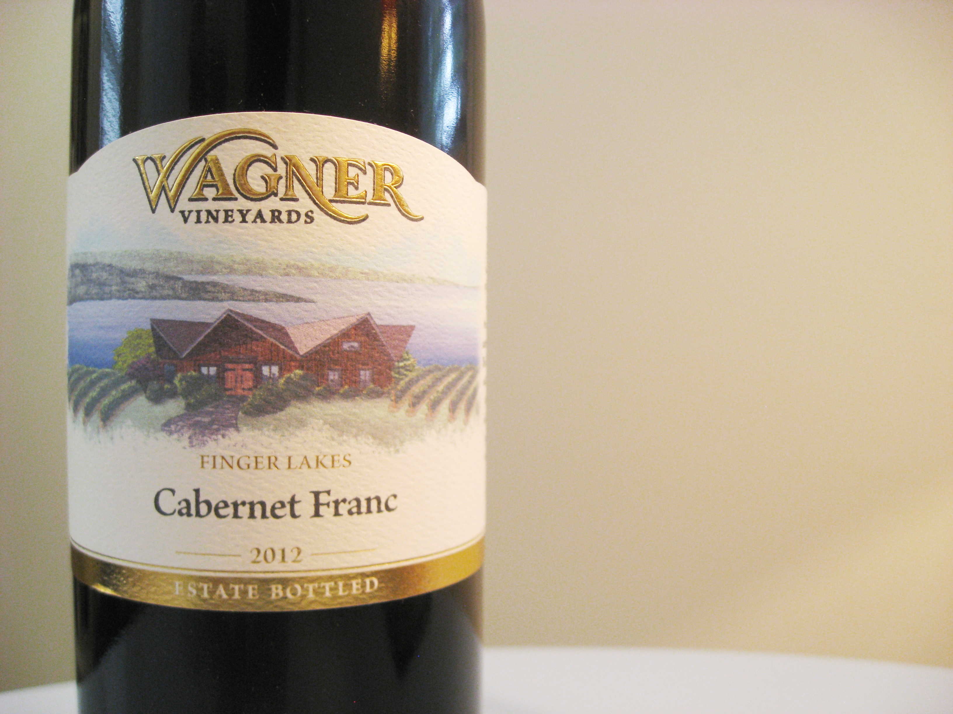 Wagner Vineyards Franc 2012 Filled with Black Fruit Wine
