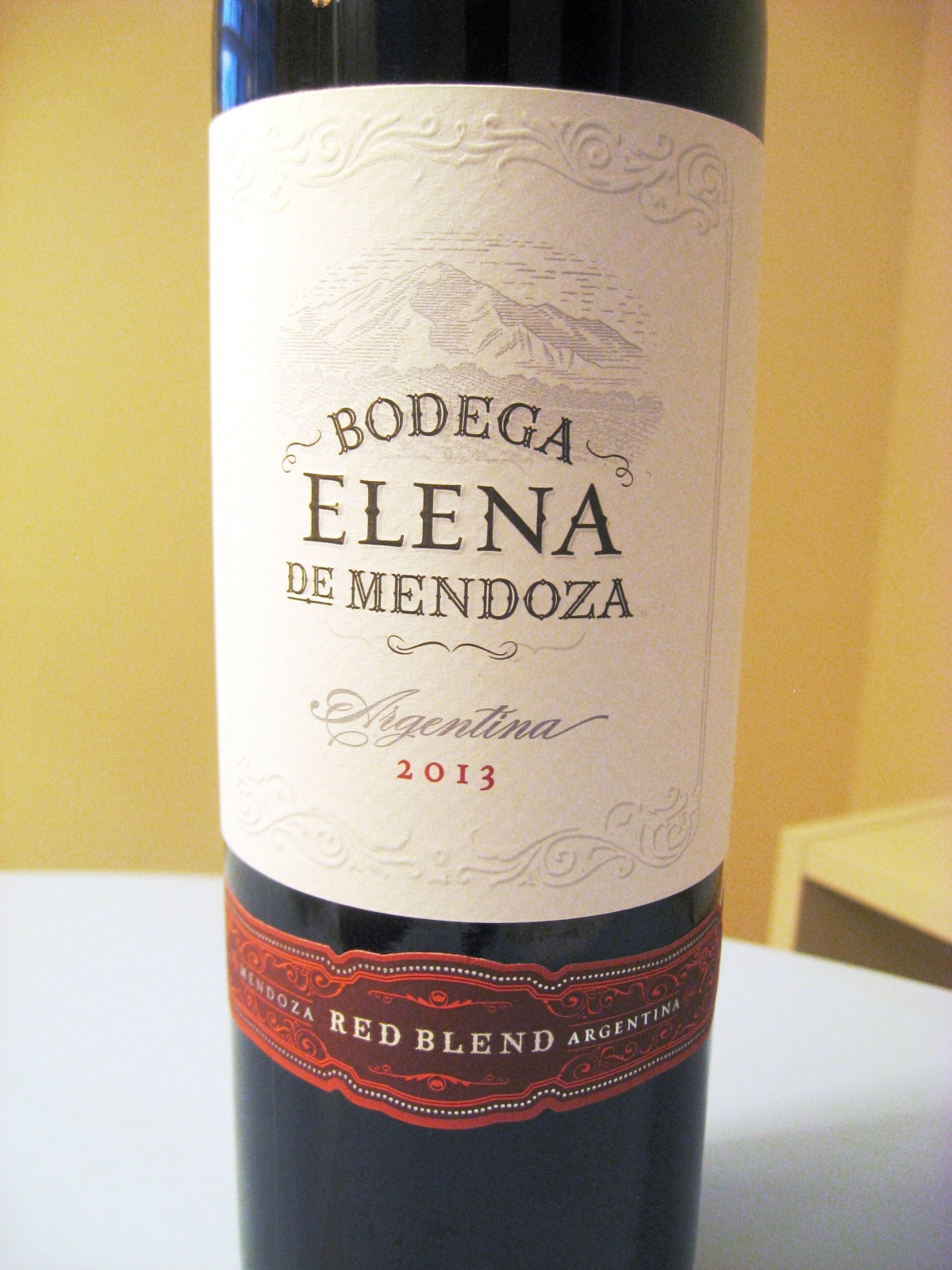 Bodega Elena de Mendoza, Red Blend 2013, Argentina, Wine Casual
