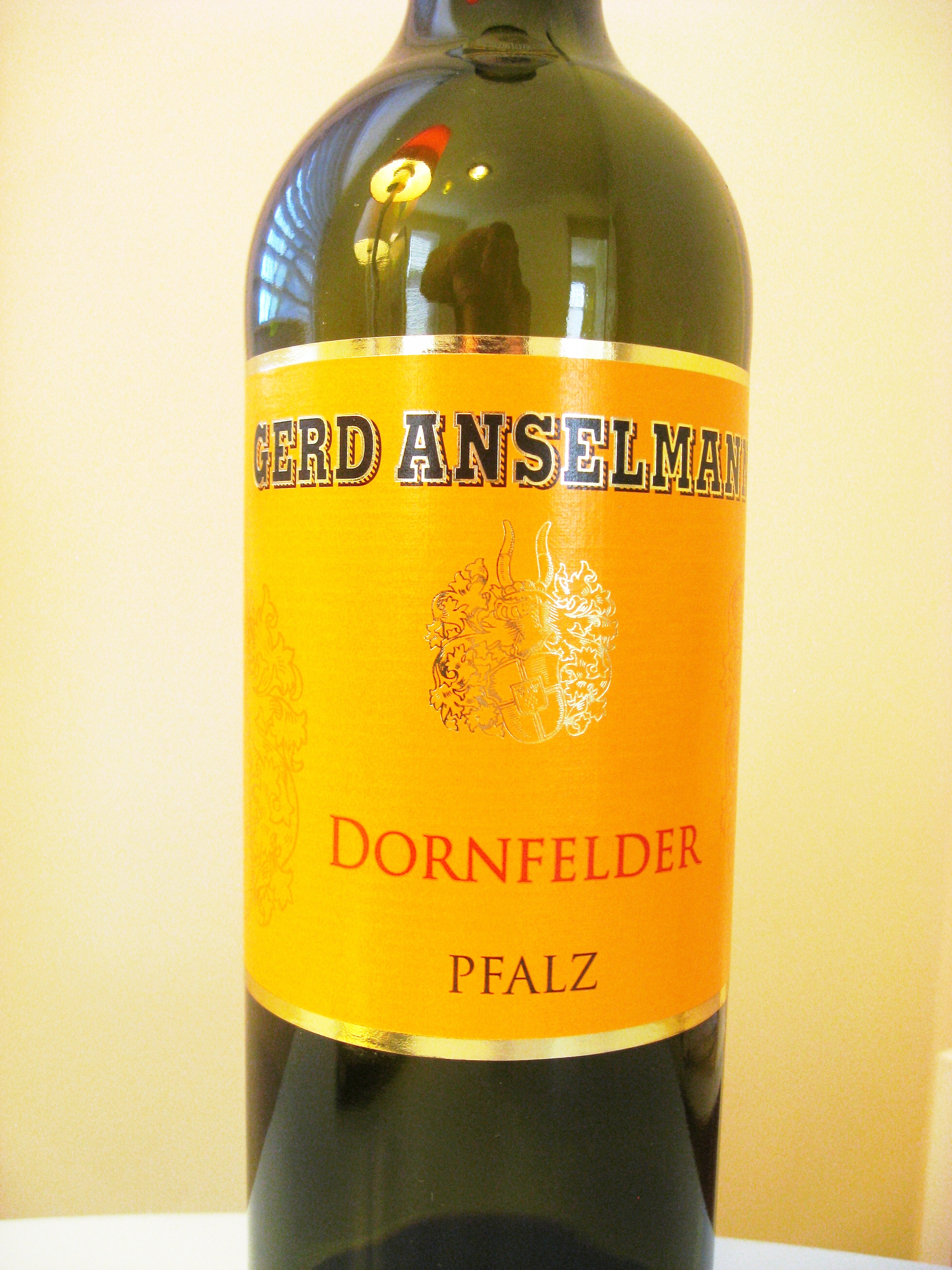 Gerd Anselmann, Dornfelder 2012, Pfalz, Germany, Wine Casual