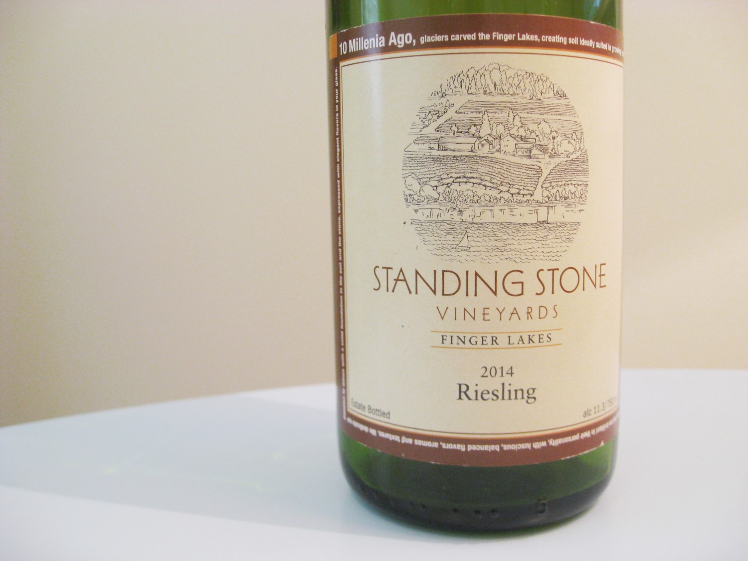 Standing Stone Vineyards, Riesling 2014, Finger Lakes, New York, Wine Casual