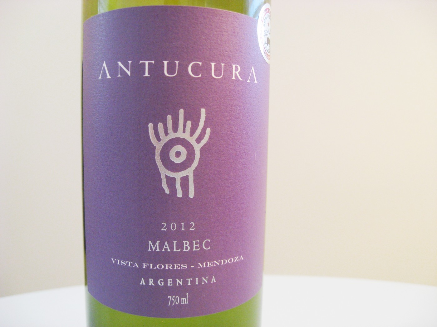 Antucura, Malbec 2012, Vista Flores, Mendoza, Argentina, Wine Casual