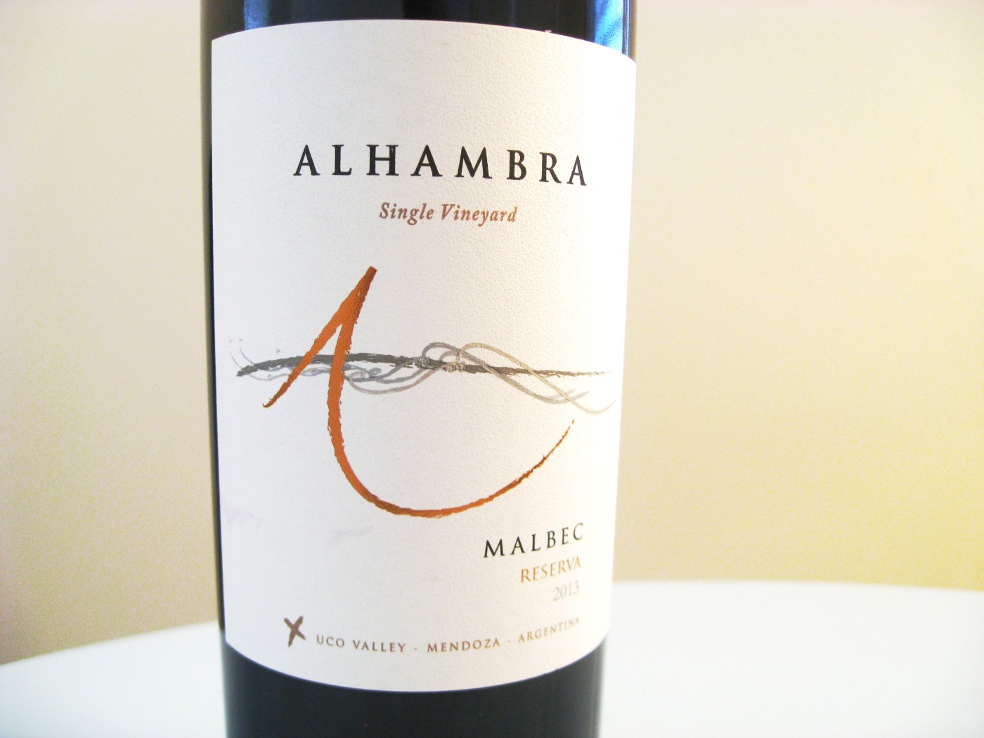 Alhambra, Single Vineyard, Malbec Reserva 2013, Uco Valley, Mendoza, Argentina, Wine Casual