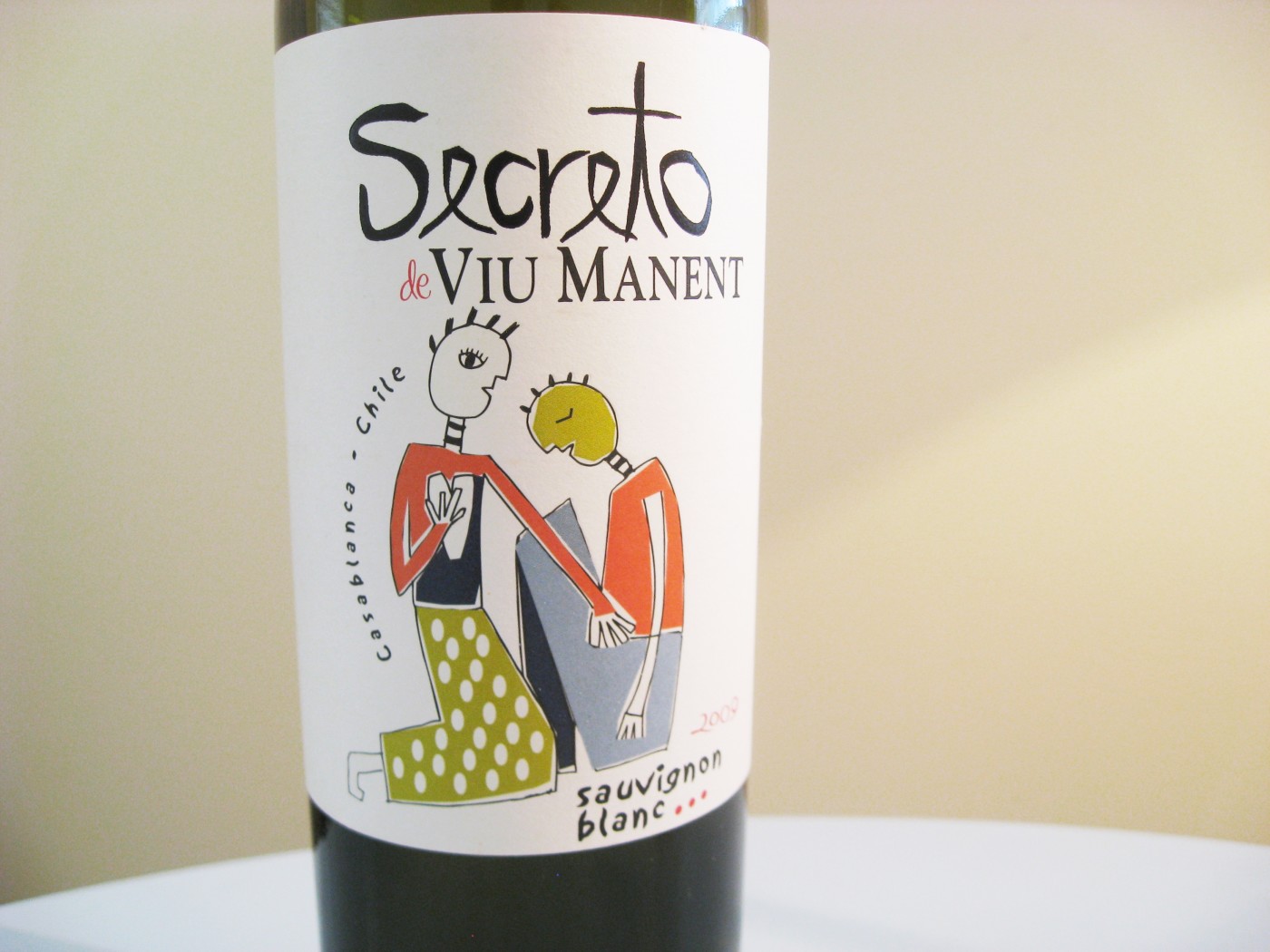 Viu Manent, Secreto, Sauvignon Blanc 2009, Casablanca, Chile, Wine Casual