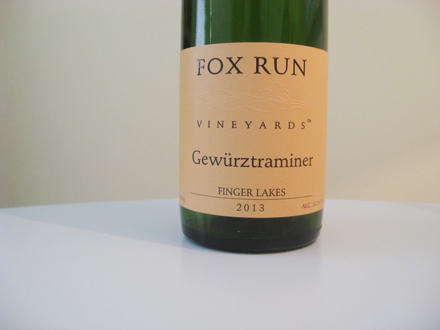 Fox Run Vineyards, Gewürztraminer 2013, Finger Lakes, New York, Wine Casual