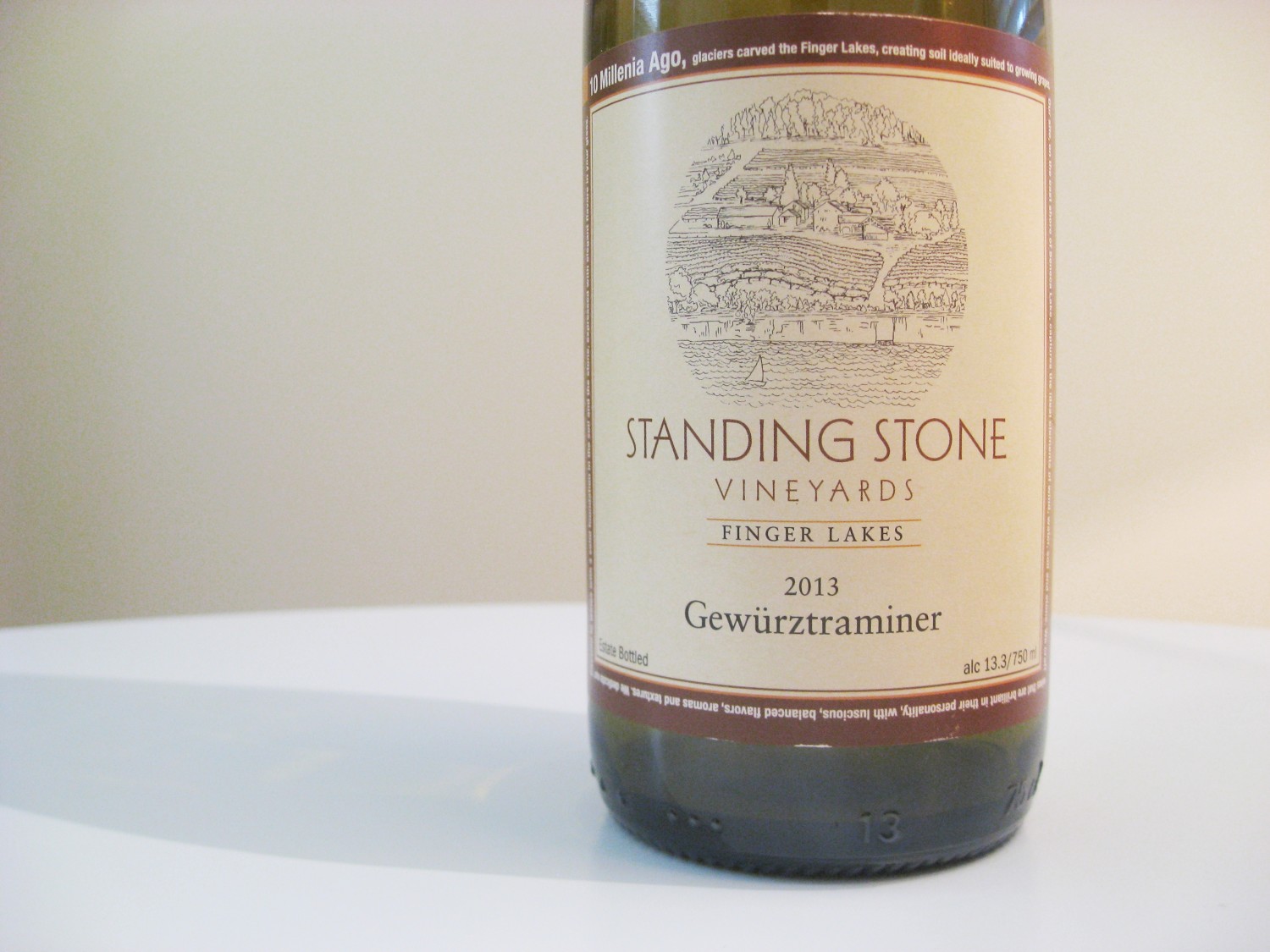Standing Stone Vineyards, Gewürztraminer 2013, Finger Lakes, New York, Wine Casual