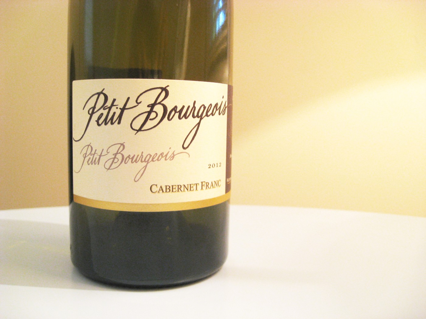 Petit Bourgeois, Cabernet Franc 2012, Vin de Pays, Loire Valley, France, Wine Casual