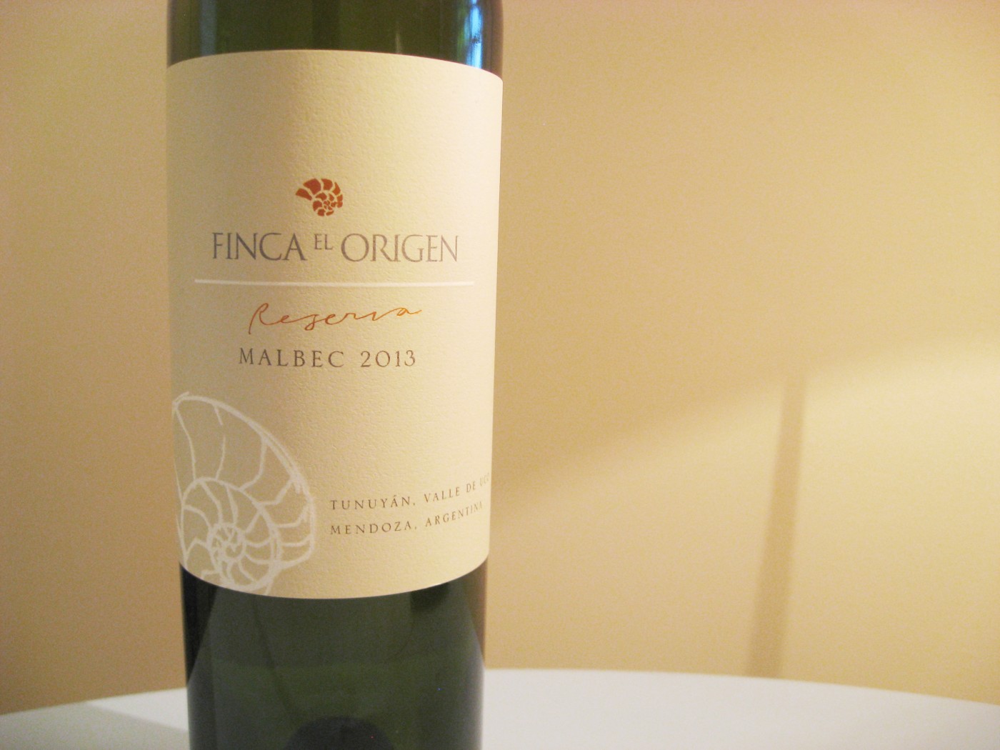 Finca El Origen, Reserva Malbec 2013, Tunuyan, Uco Valley, Mendoza, Argentina, Wine Casual