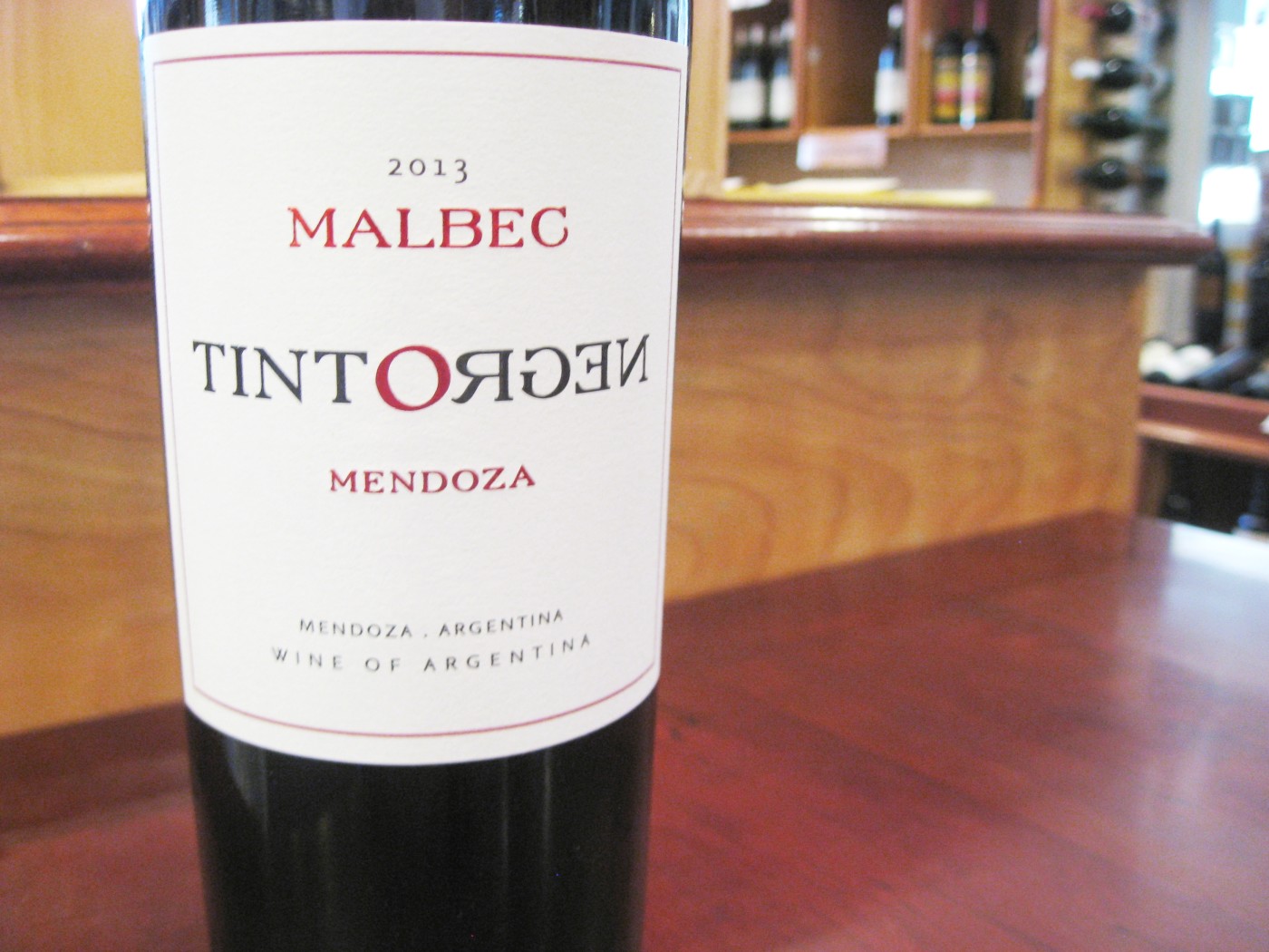 Tinto Negro, Malbec 2013, Mendoza, Argentina, Wine Casual