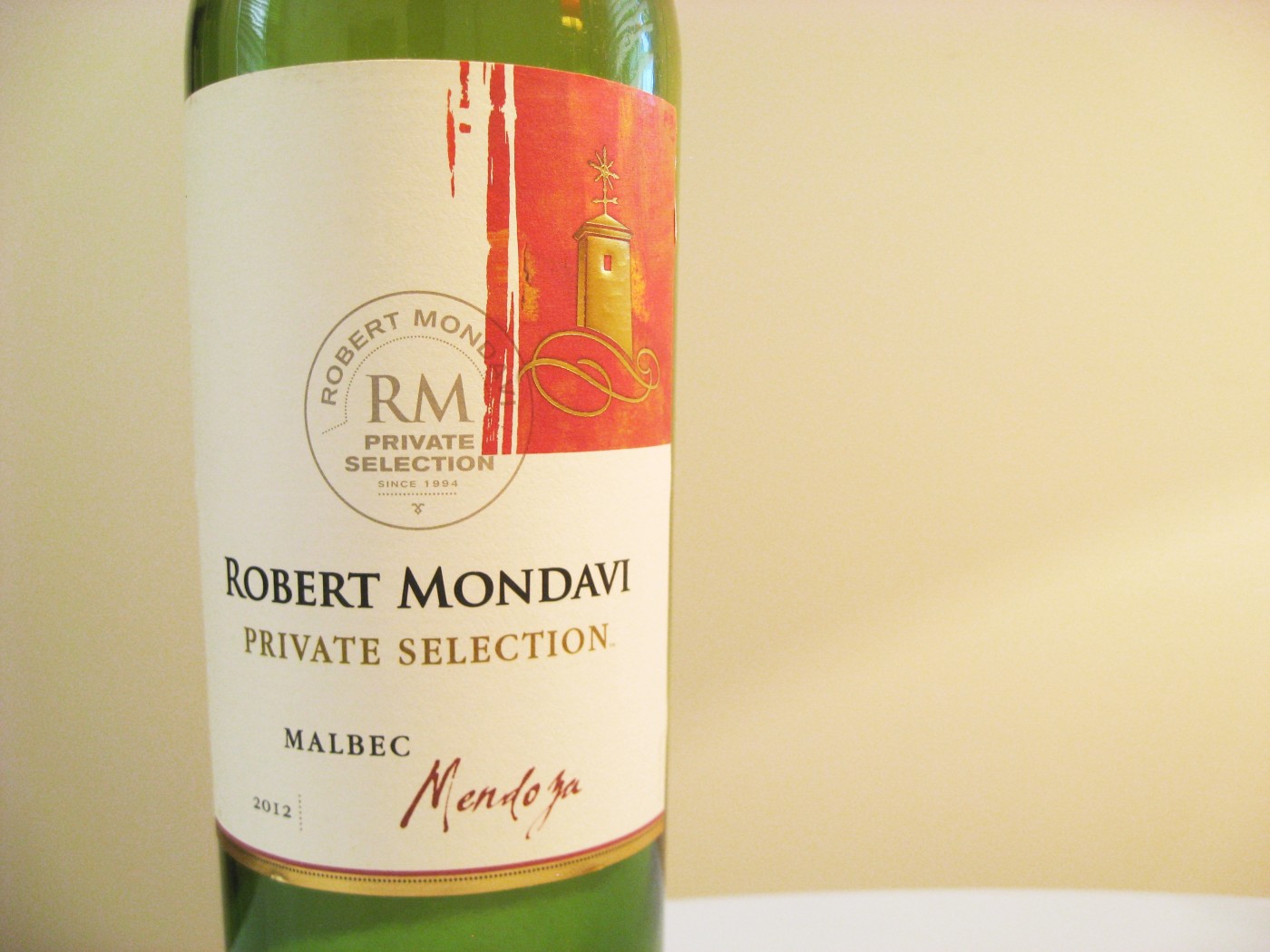 Robert Mondavi Private Selection, Malbec 2012, Mendoza, Argentina, Wine Casual