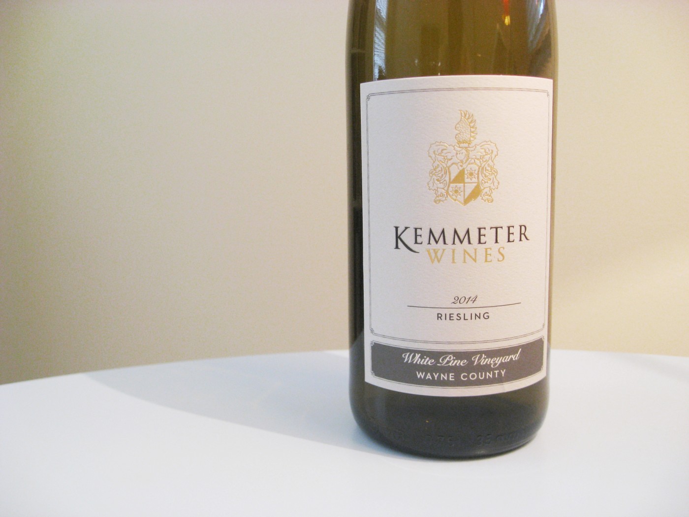 Kemmeter Wines, Riesling 2014, White Point Vineyard, Wayne County, New York, Wine Casual