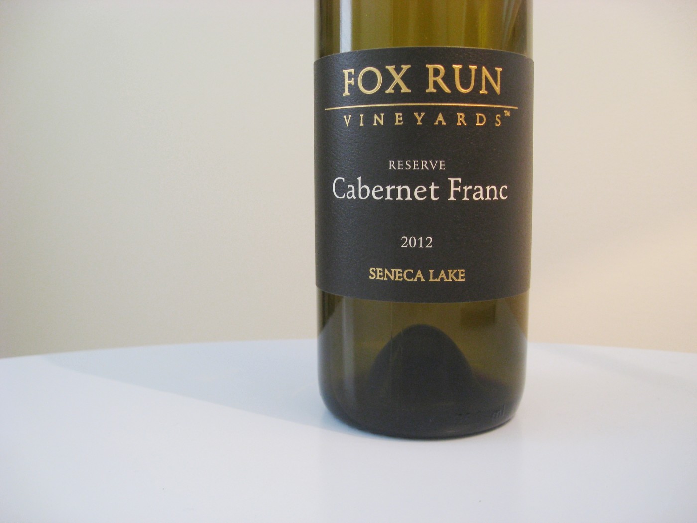 Fox Run Vineyards, Reserve Cabernet Franc 2012, Seneca Lake, New York, Wine Casual