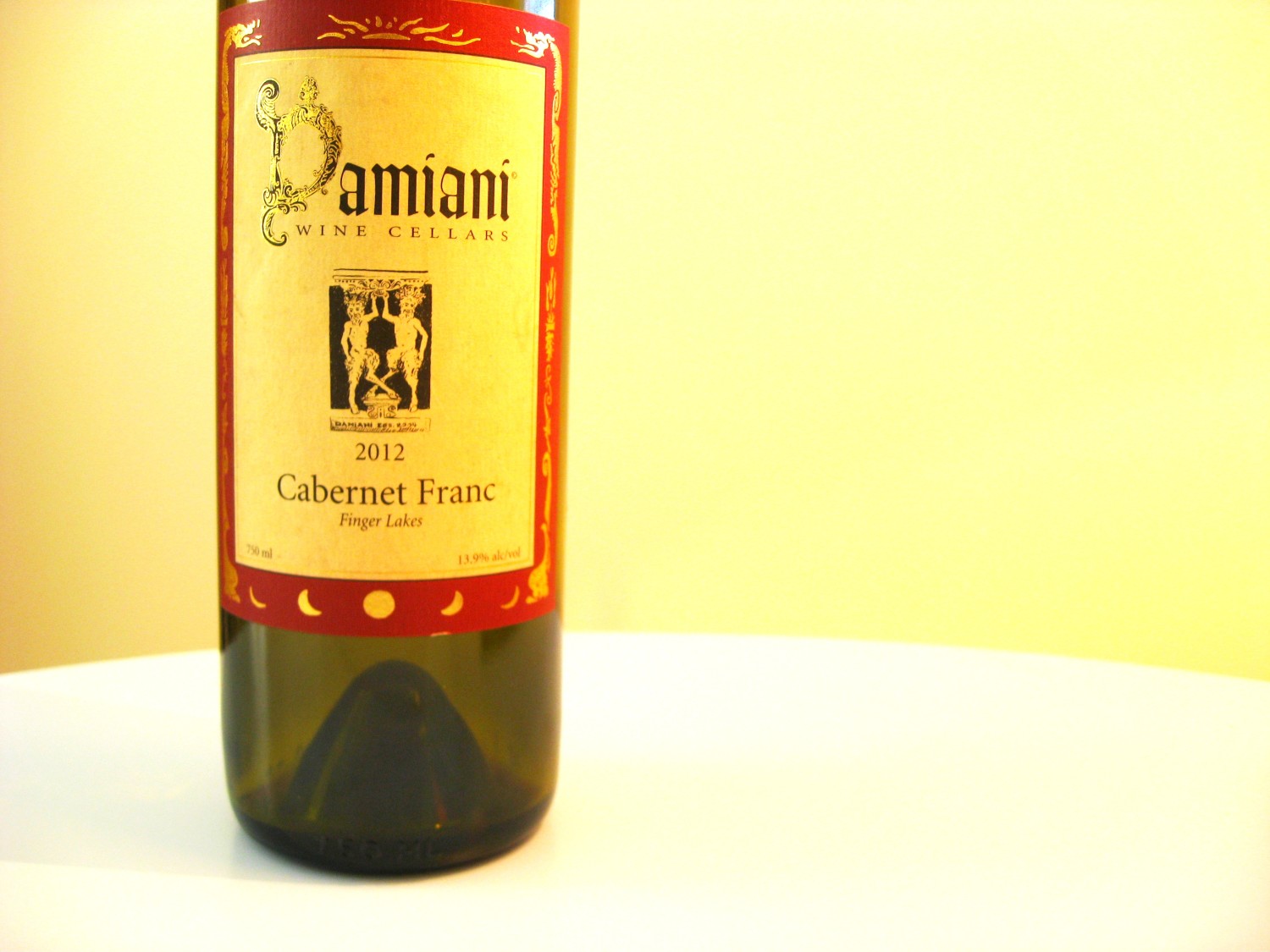 Damiani Wine Cellars, Cabernet Franc 2012, Finger Lakes, New York, Wine Casual