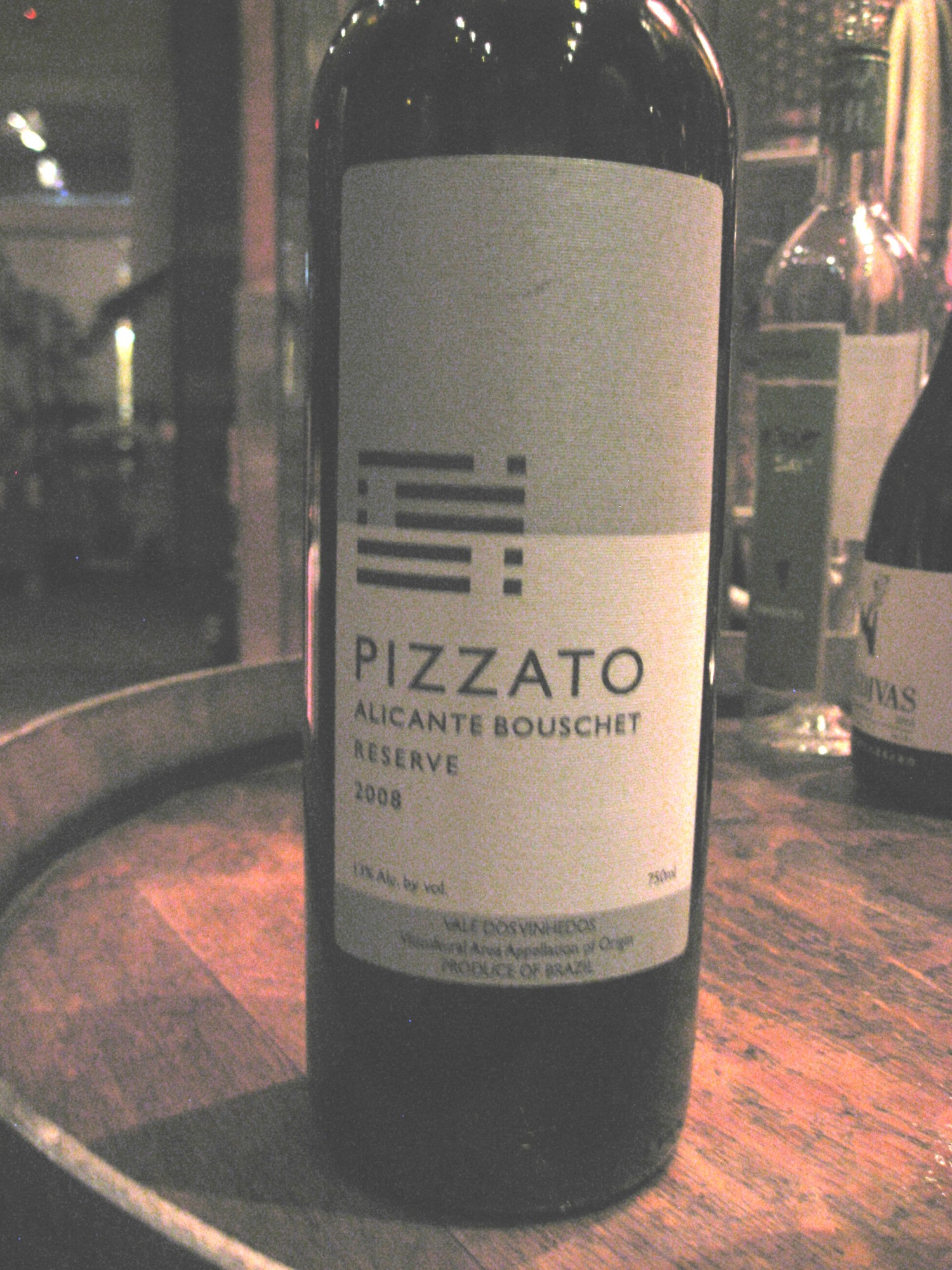 Pizzato, Alicante Bouschet Reserve 2013, Vale dos Vinehedos, Serra Gaucha, Brazil, Wine Casual