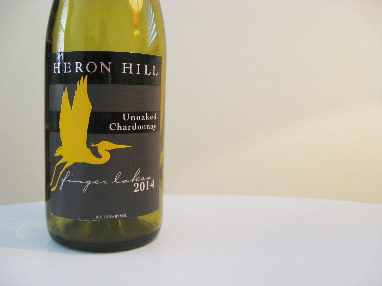 Heron Hill, Unoaked Chardonnay 2014, Finger Lakes, New York, Wine Casual