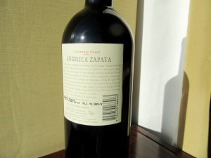 Bodega Catena Zapata, Angelica Zapata, Cabernet Franc Alta 2011, Mendoza, Argentina, Wine Casual