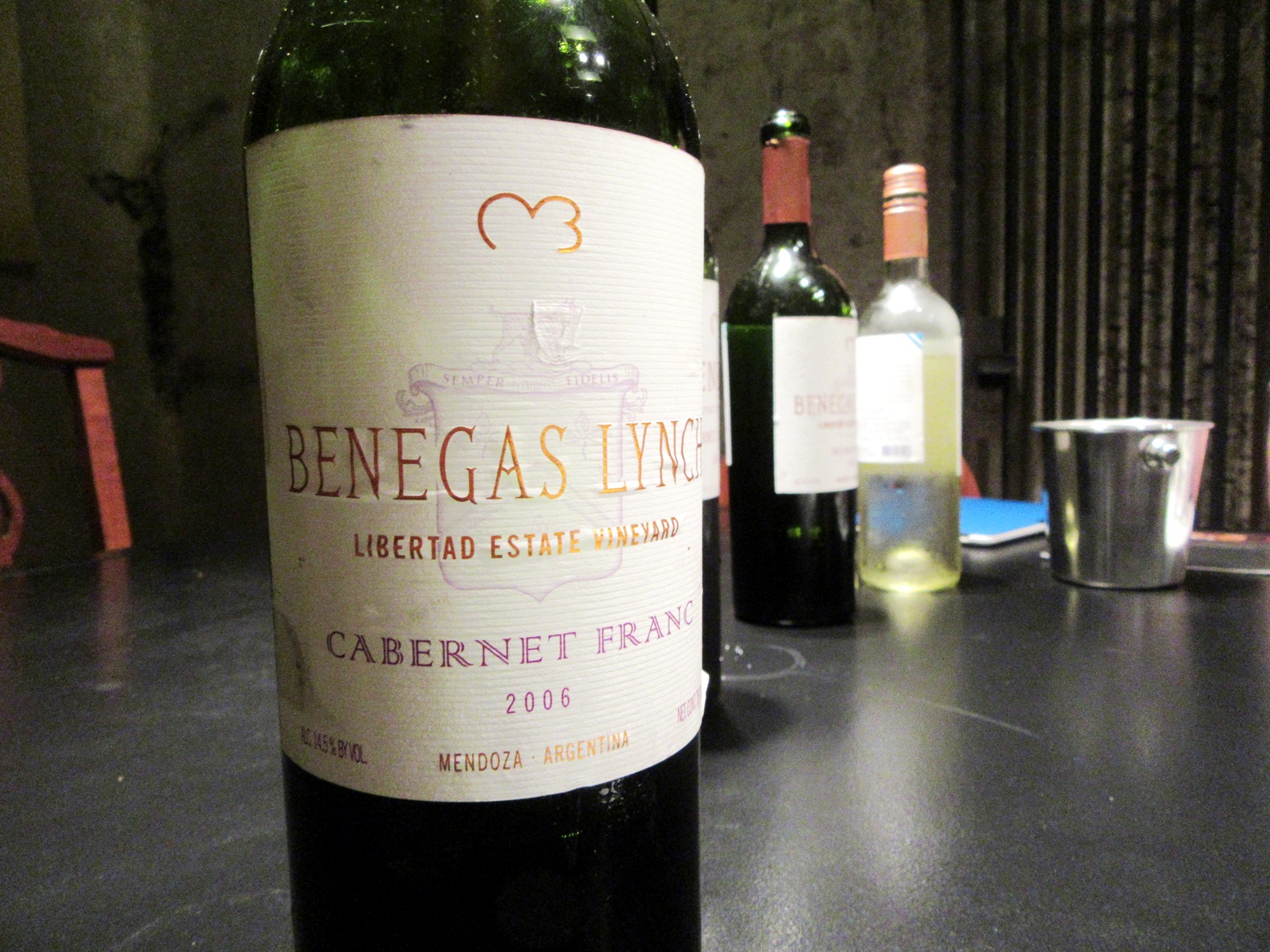 Benegas Lynch, Libertad Estate Vineyard Cabernet Franc 2006, Maipu, Mendoza, Argentina, Wine Casual