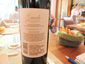 Lagarde, Guarda Cabernet Franc 2012, Luján de Cuyo, Mendoza, Argentina, Wine Casual