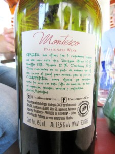 Passionate Wine, Montesco Verdes Cobardes 2015, Tupungato, Uco Valley, Mendoza, Argentina, Wine Casual
