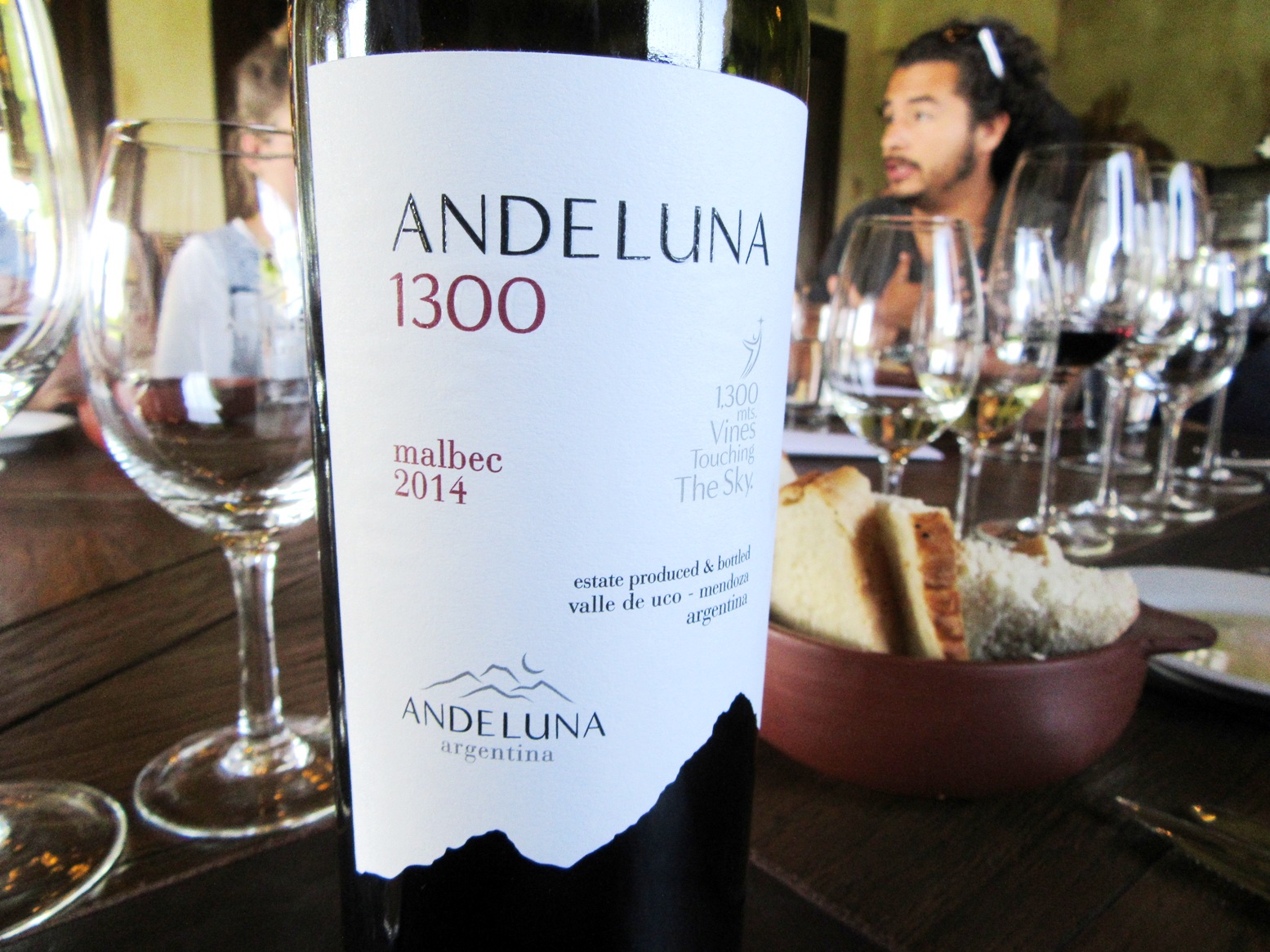 Andeluna, 1300 Malbec 2014, Uco Valley, Mendoza, Argentina, Wine Casual