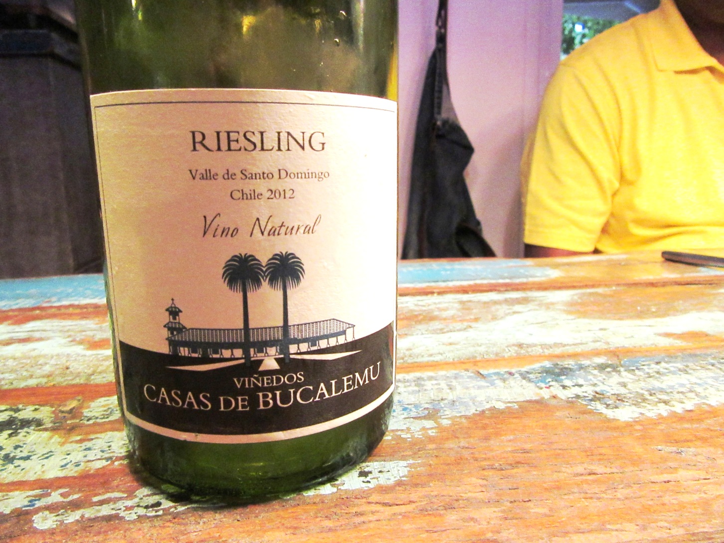 Vinedos Casas de Bucalemu, Riesling 2012, Vino Natural, Santo Domingo Valley, Chile, Wine Casual