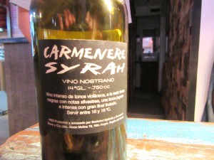 Vino Nostrano, Carmenere-Syrah 2012, Maule Valley, Chile, Wine Casual