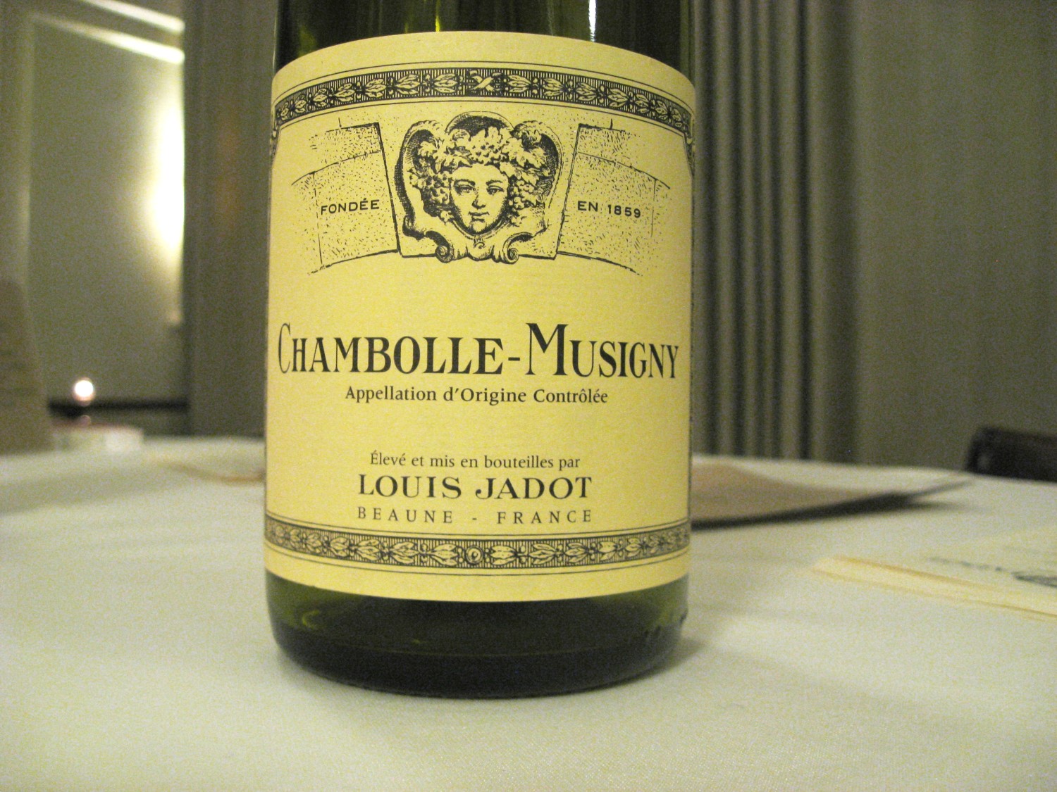 Domaine Louis Jadot, Chambolle-Musigny 2012, Beaune, France, Wine Casual