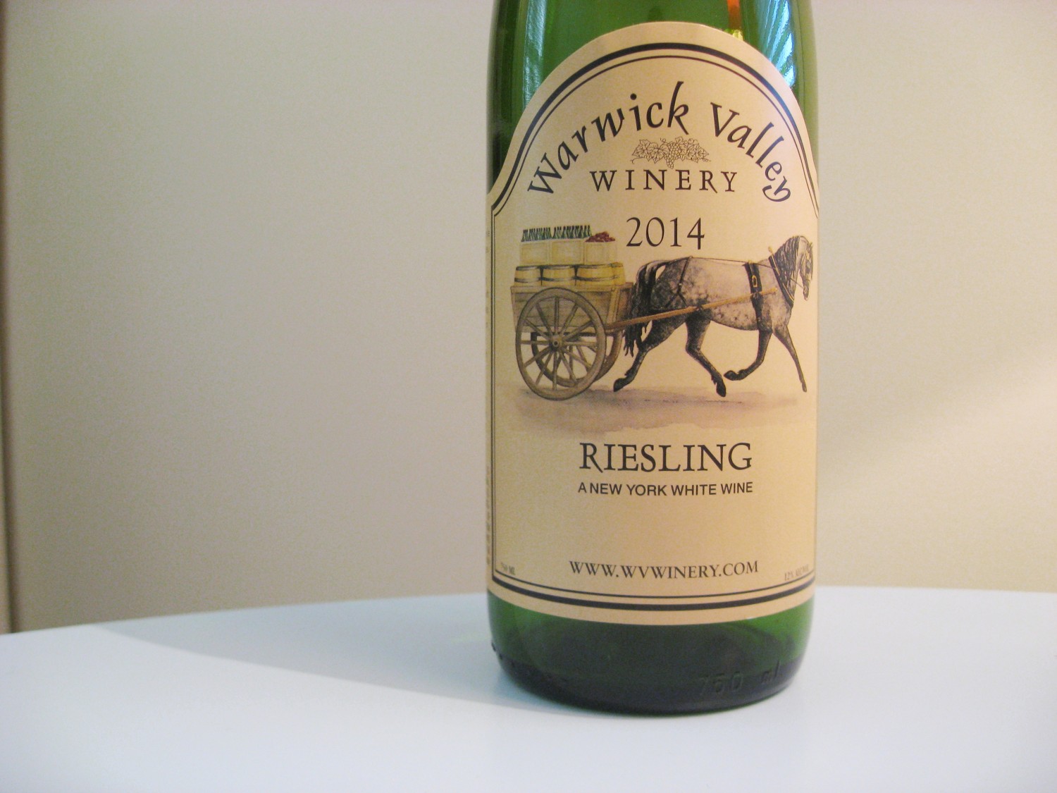 Warwick Valley Winery, Riesling 2014, New York, Wine Casual