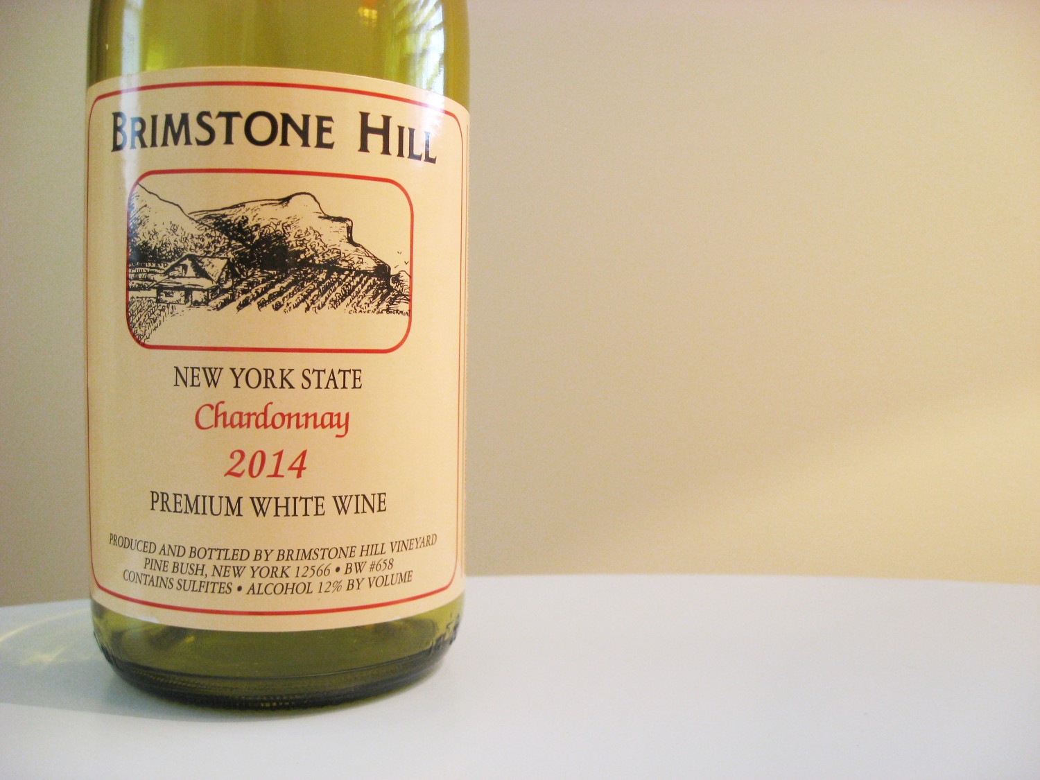 Brimstone Hill, Chardonnay 2014, New York, Wine Casual