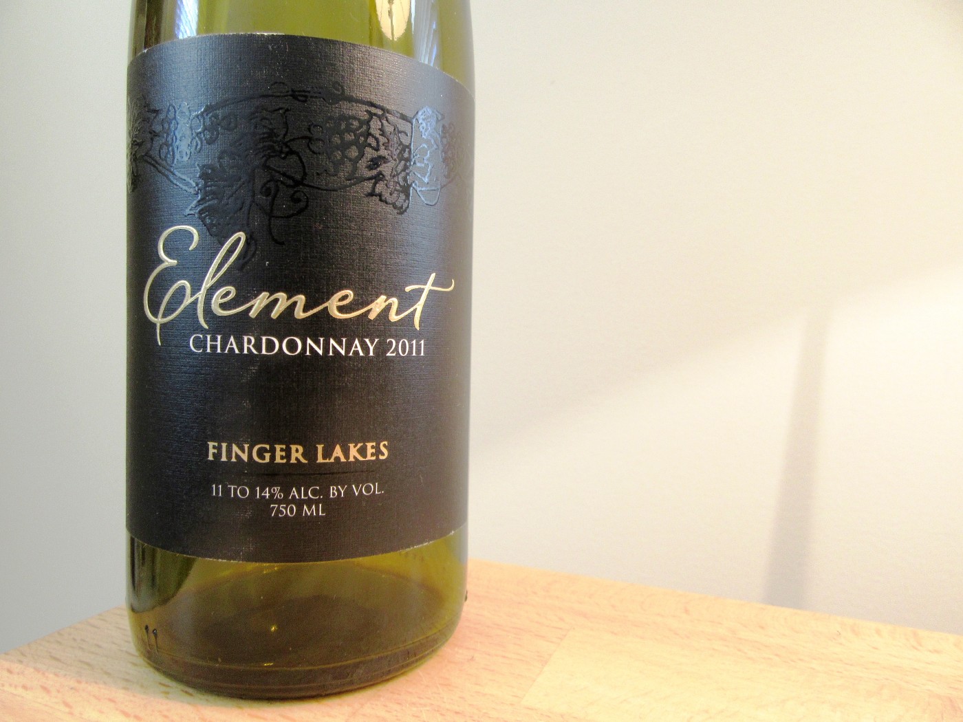 Element Winery, Chardonnay 2011, Finger Lakes, New York, Wine Casual