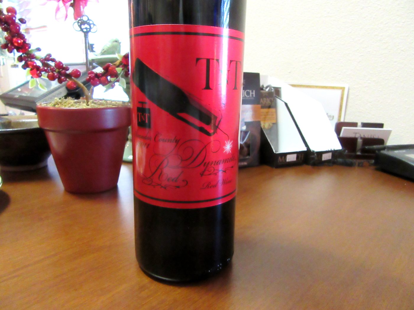 Tanis Vineyards, TNT Dynamite Red 2011, Amador County, California, Wine Casual