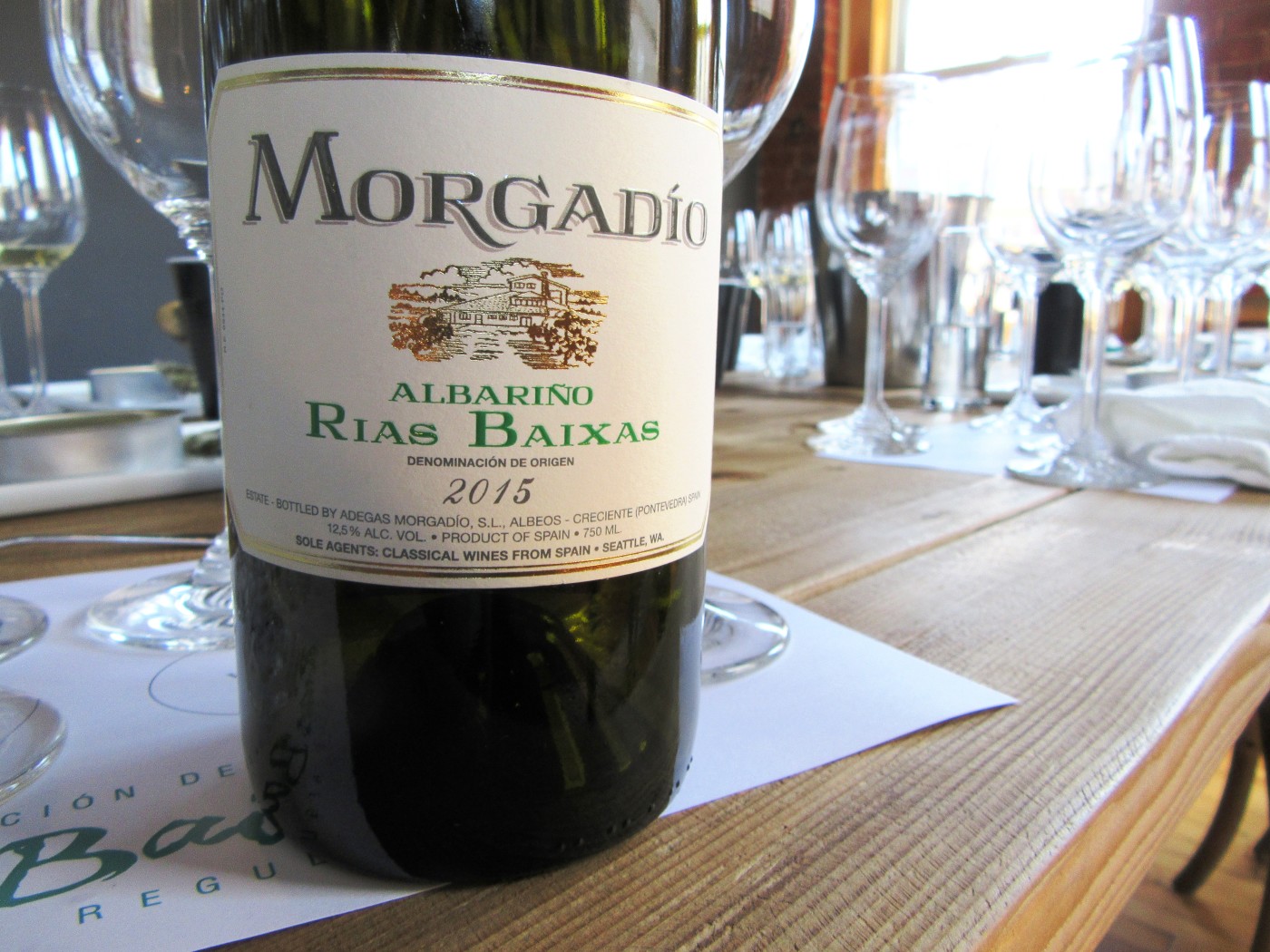Morgadío, Albariño 2015, Rías Baixas, Spain, Wine Casual
