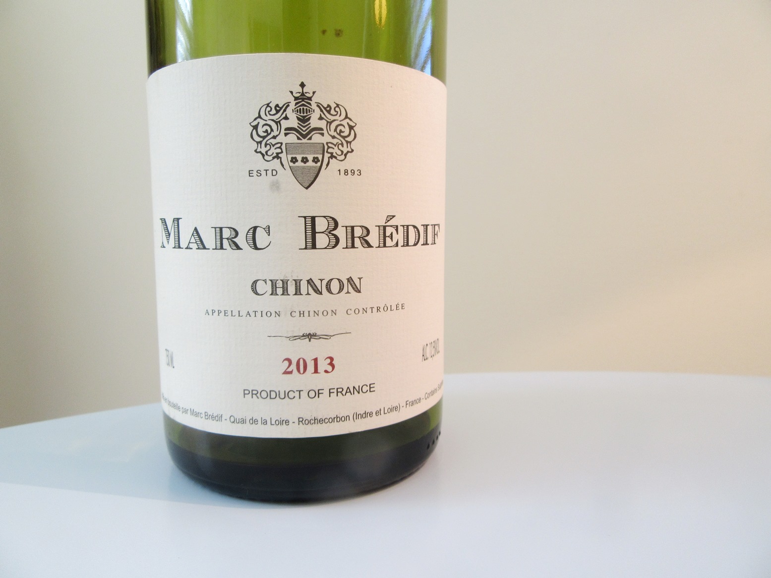 Marc Brédif, Chinon 2013, Chinon, Loire, France, Wine Casual
