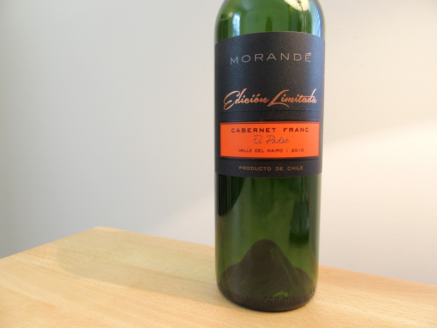 Morandé, Limited Edition Cabernet Franc 2010, El Padre, Maipo Valley, Chile, Wine Casual