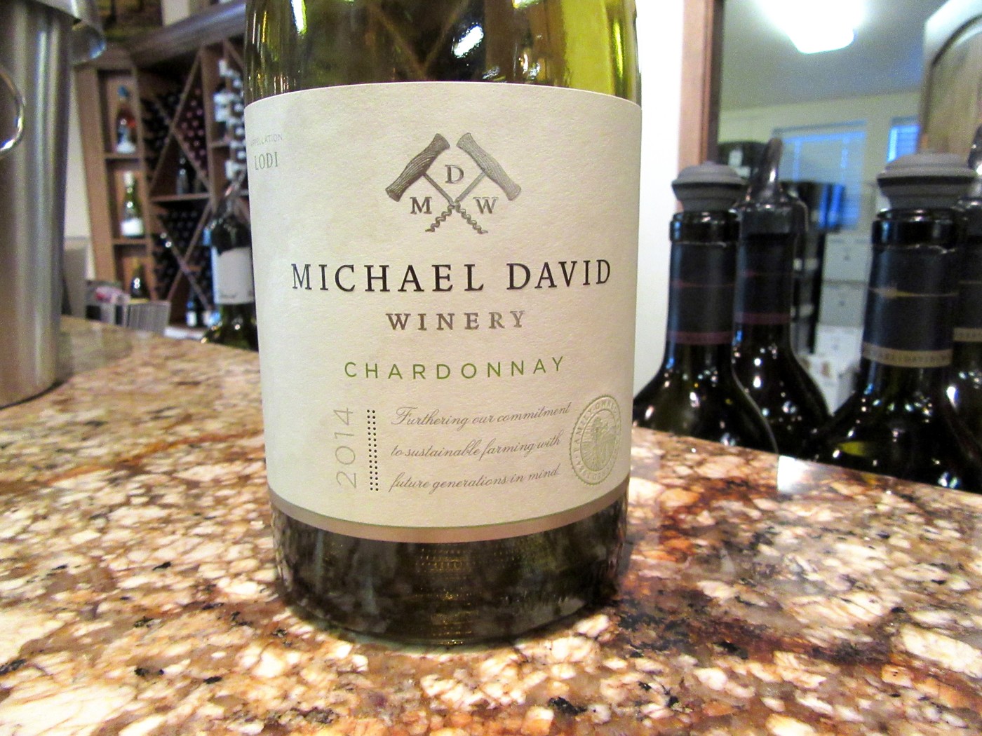 Michael David Winery, Chardonnay 2014, Lodi, California, Wine Casual