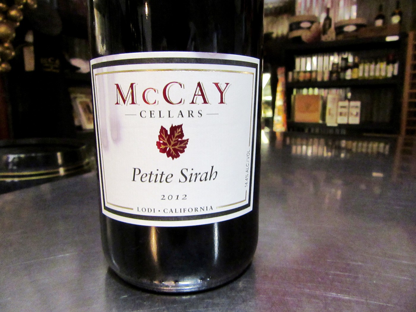 McCay Cellars, Petite Sirah 2012, Lodi, California, Wine Casual