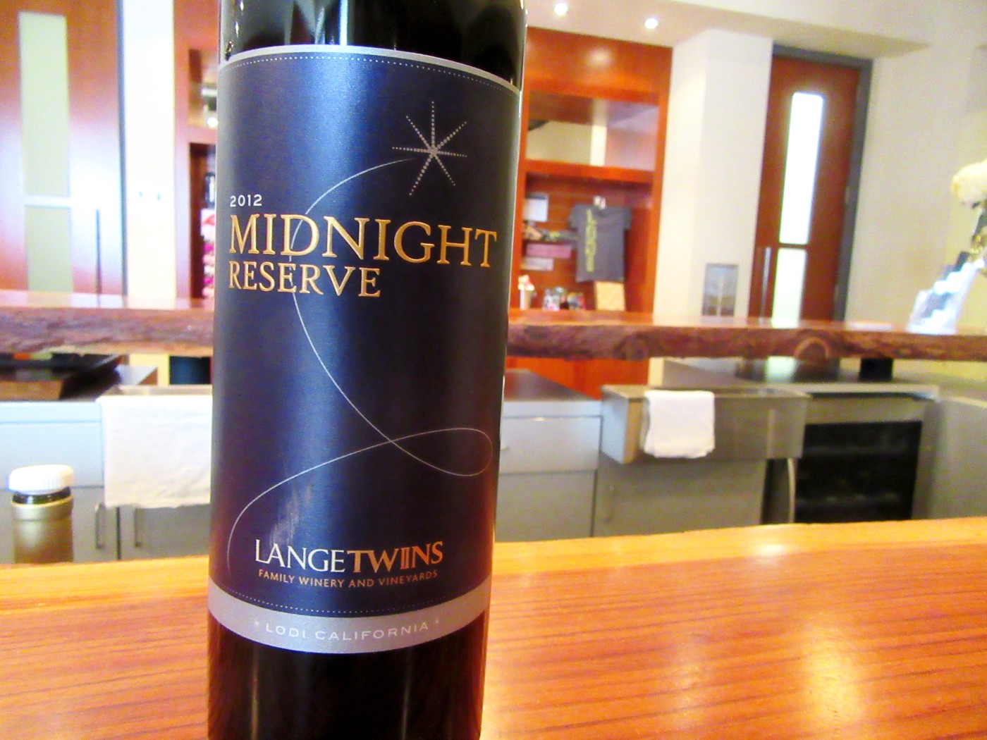 LangeTwins Family Winery and Vineyards, Midnight Reserve 2012, Lodi, California, Wine Casual