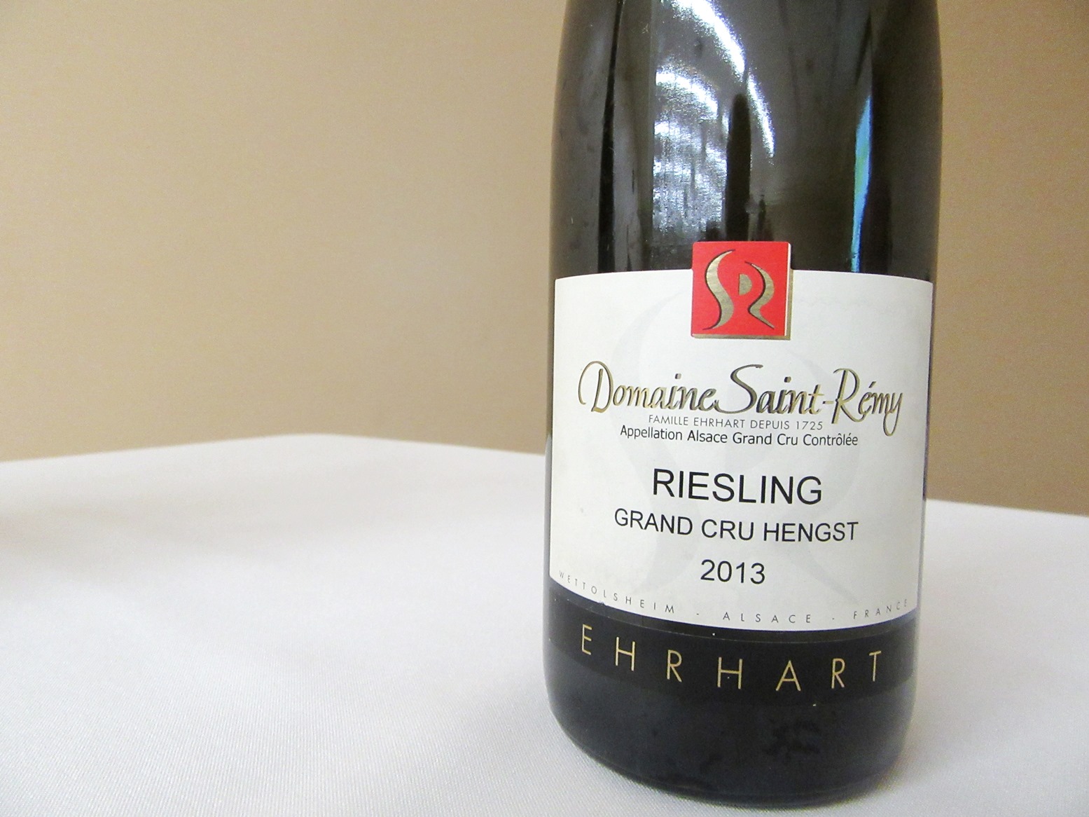 Domaine Ehrhart, Saint-Rémy Hengst Riesling 2013, Alsace Grand Cru, France, Wine Casual