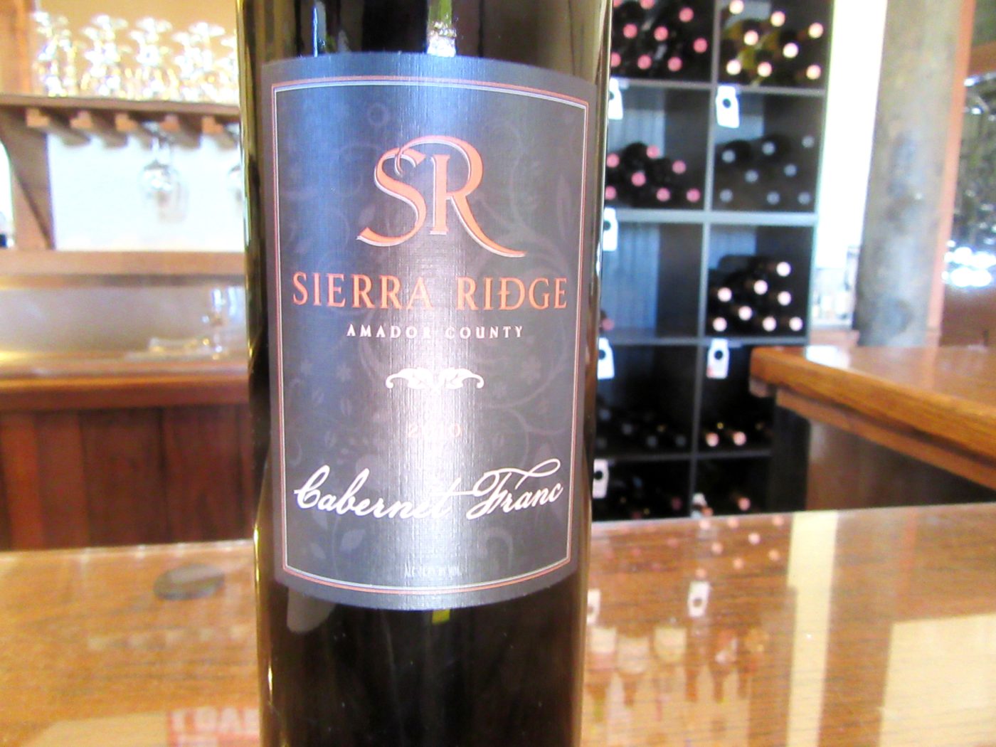 Sierra Ridge, Cabernet Franc 2010, Amador County, California, Wine Casual