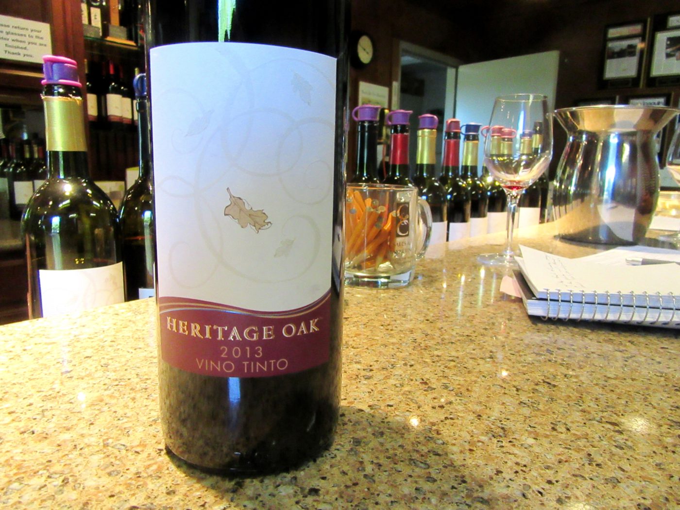 Heritage Oak Winery, Vino Tinto 2013, Lodi, California, Wine Casual