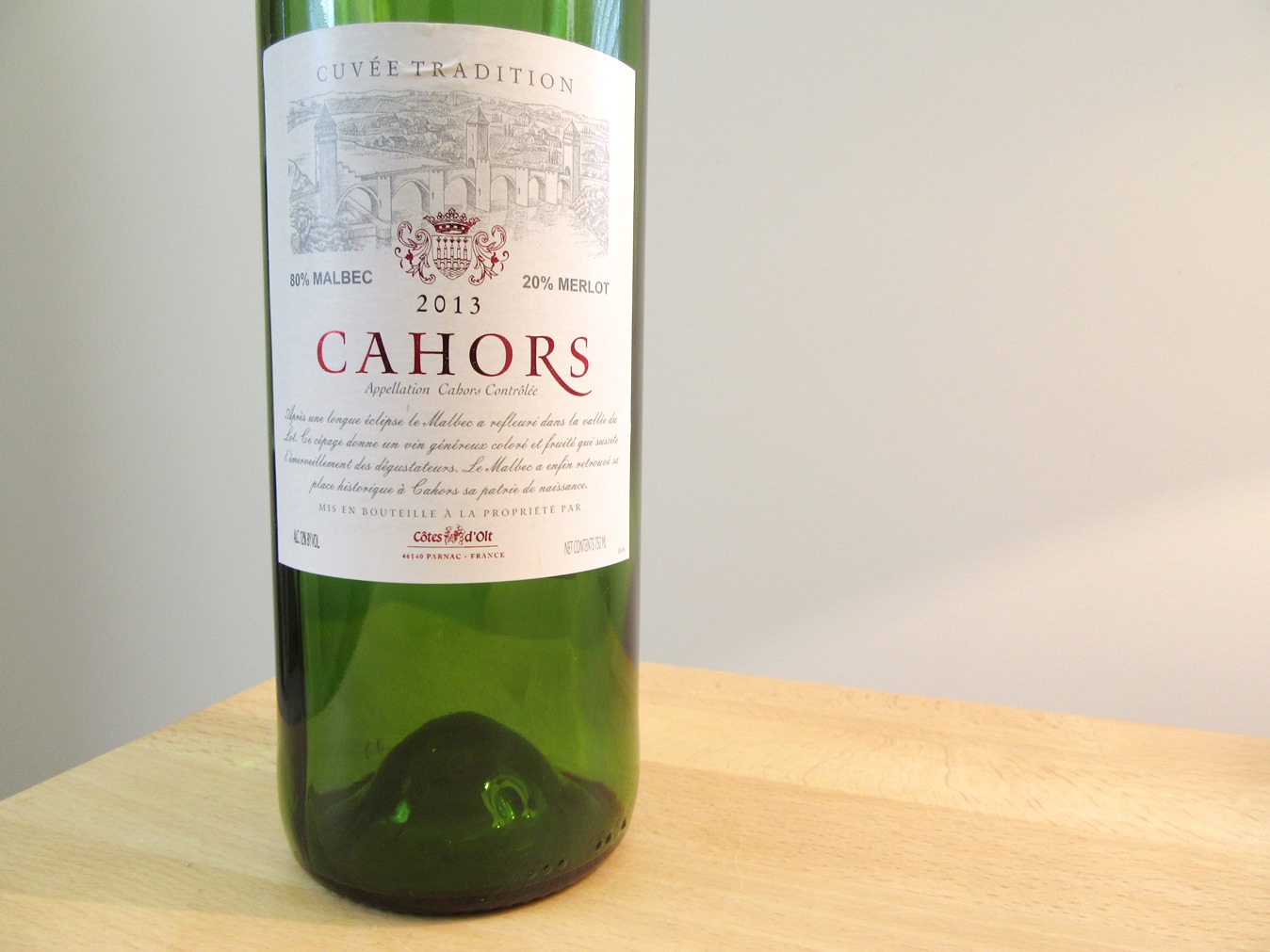 Photo Credit: Wine Casual, Côtes D’Olt, Cuvée Tradition Cahors 2013, France
