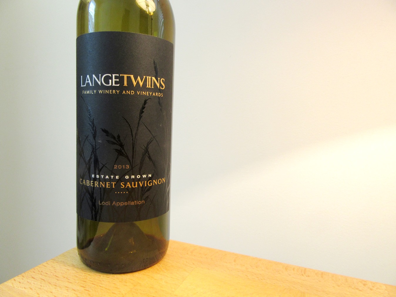 LangeTwins Family Winery and Vineyards, Cabernet Sauvignon 2013, Lodi, California, Wine Casual