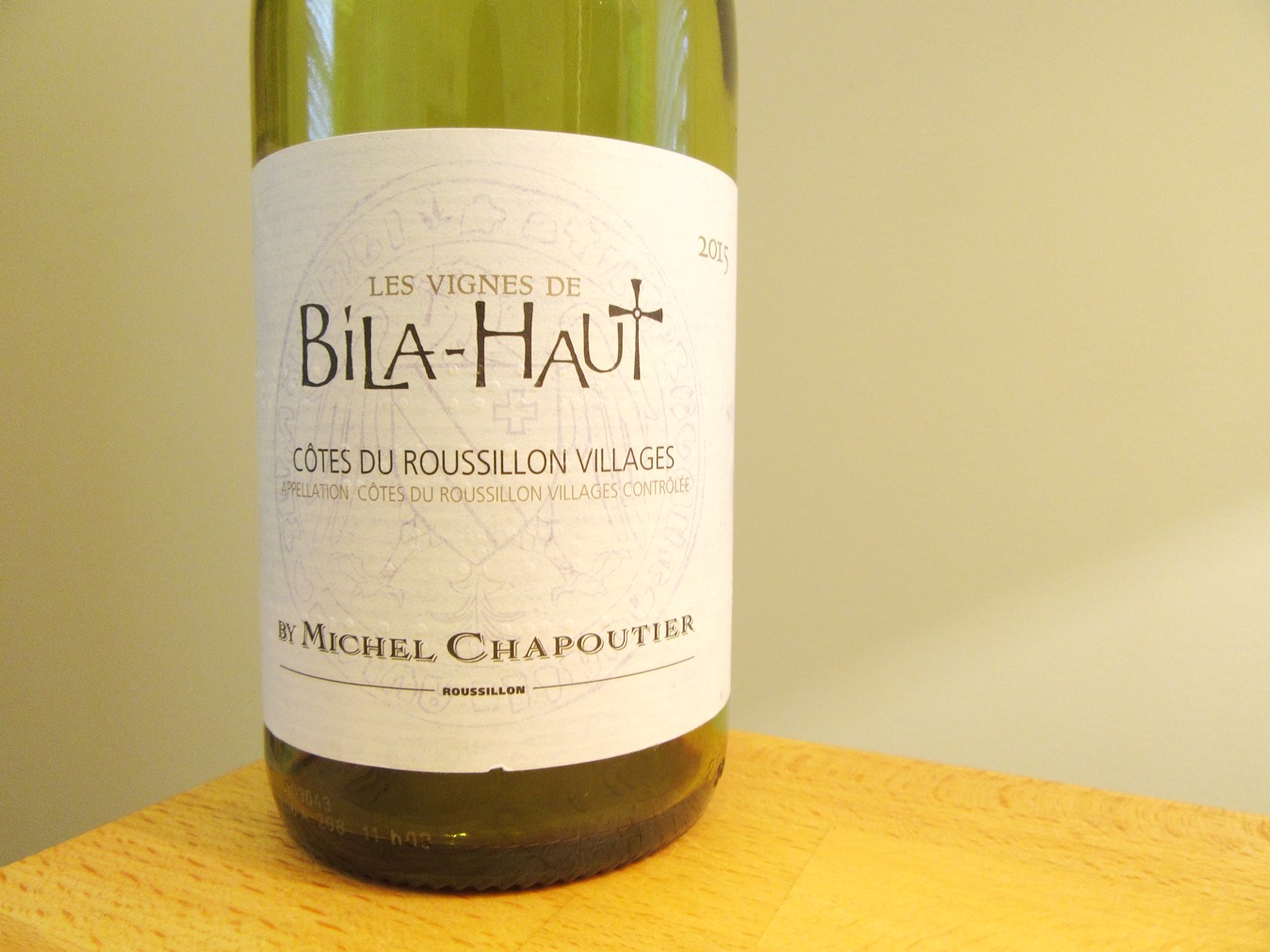 Michel Chapoutier, Les Vignes de Bila-Haut Blanc 2015, Côtes du Roussillon Villages, France