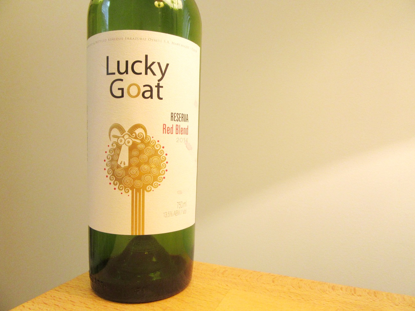 Photo Credit: Wine Casual, Lucky Goat, Reserva Red Blend 2014, Colchagua Valley, Chile
