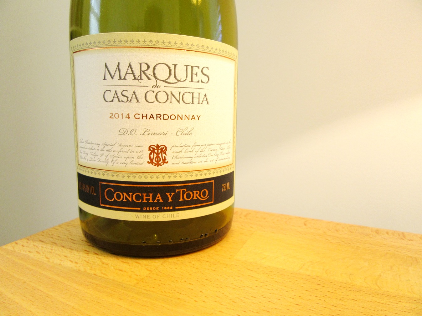 Marques de Casa Concha, Chardonnay 2014, Limari, Chile, Wine Casual
