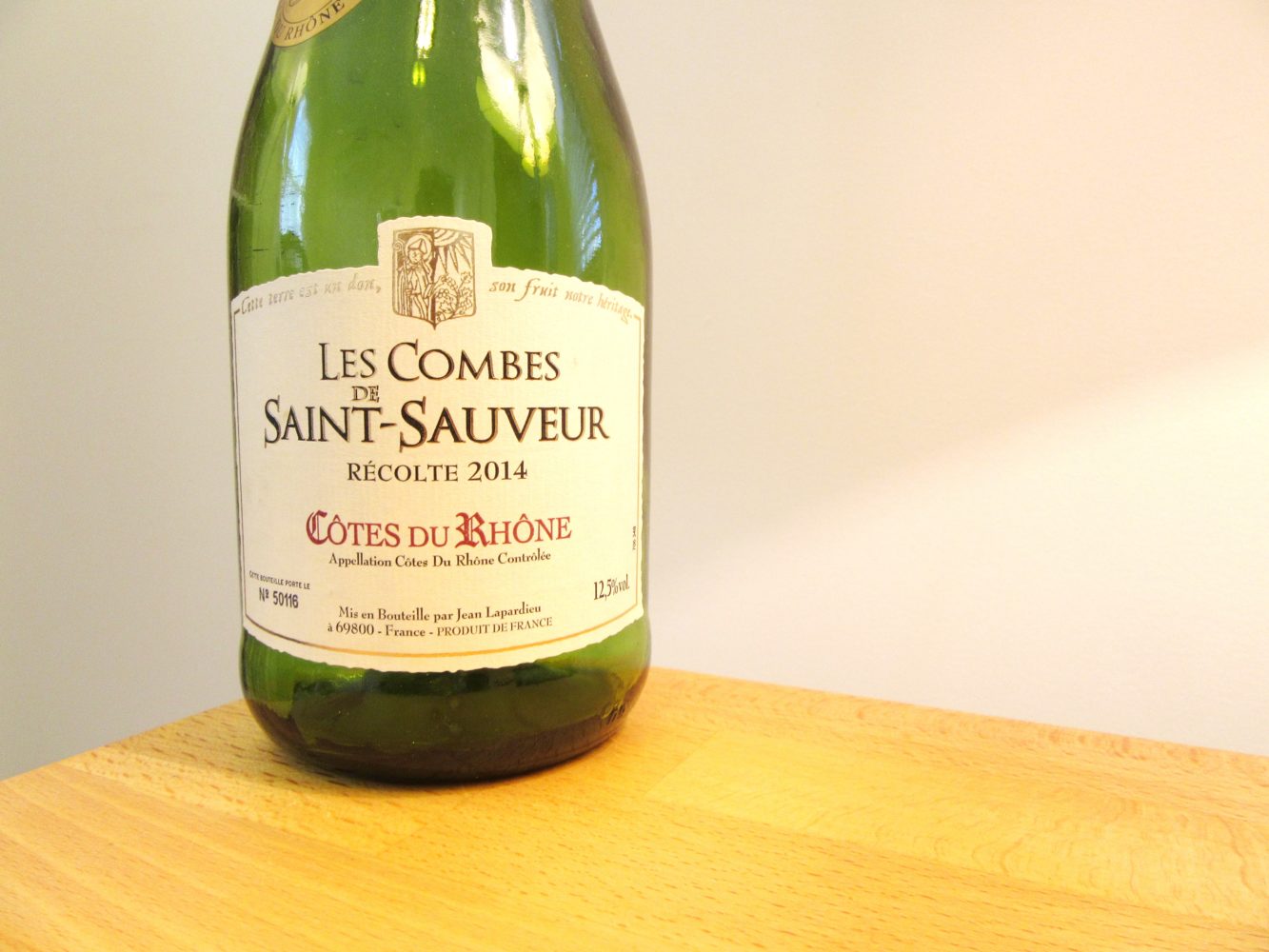 Les Combes de Saint-Saveur Récolte 2014, Côtes du Rhône, France, Wine Casual