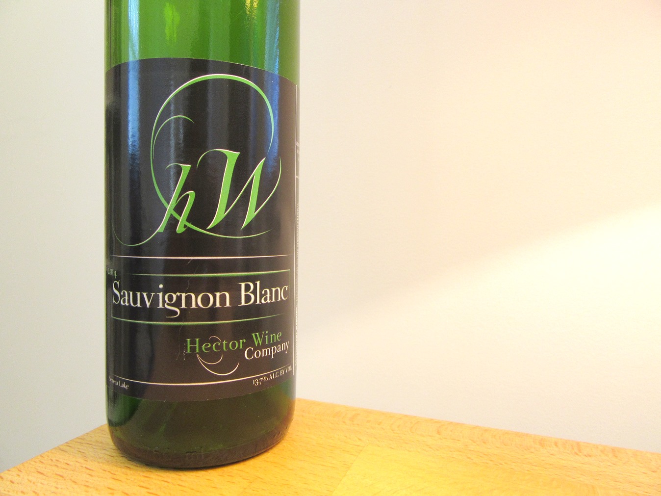 Hector Wine Company, Sauvignon Blanc 2014, Seneca Lake, New York, Wine Casual