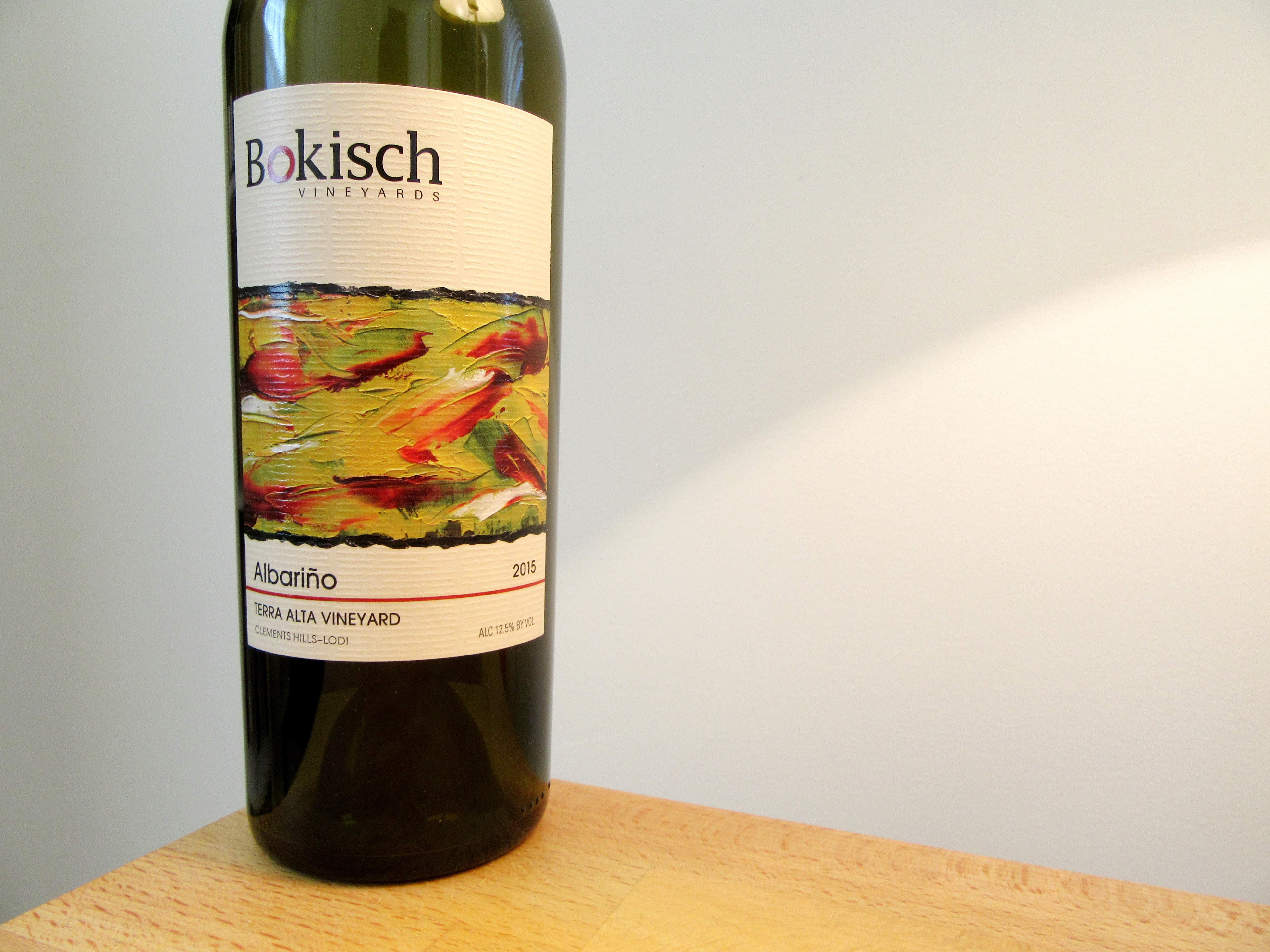 Bokisch Vineyards, Terra Alta Vineyard Clements Hill Albariño 2015, Lodi, California, Wine Casual