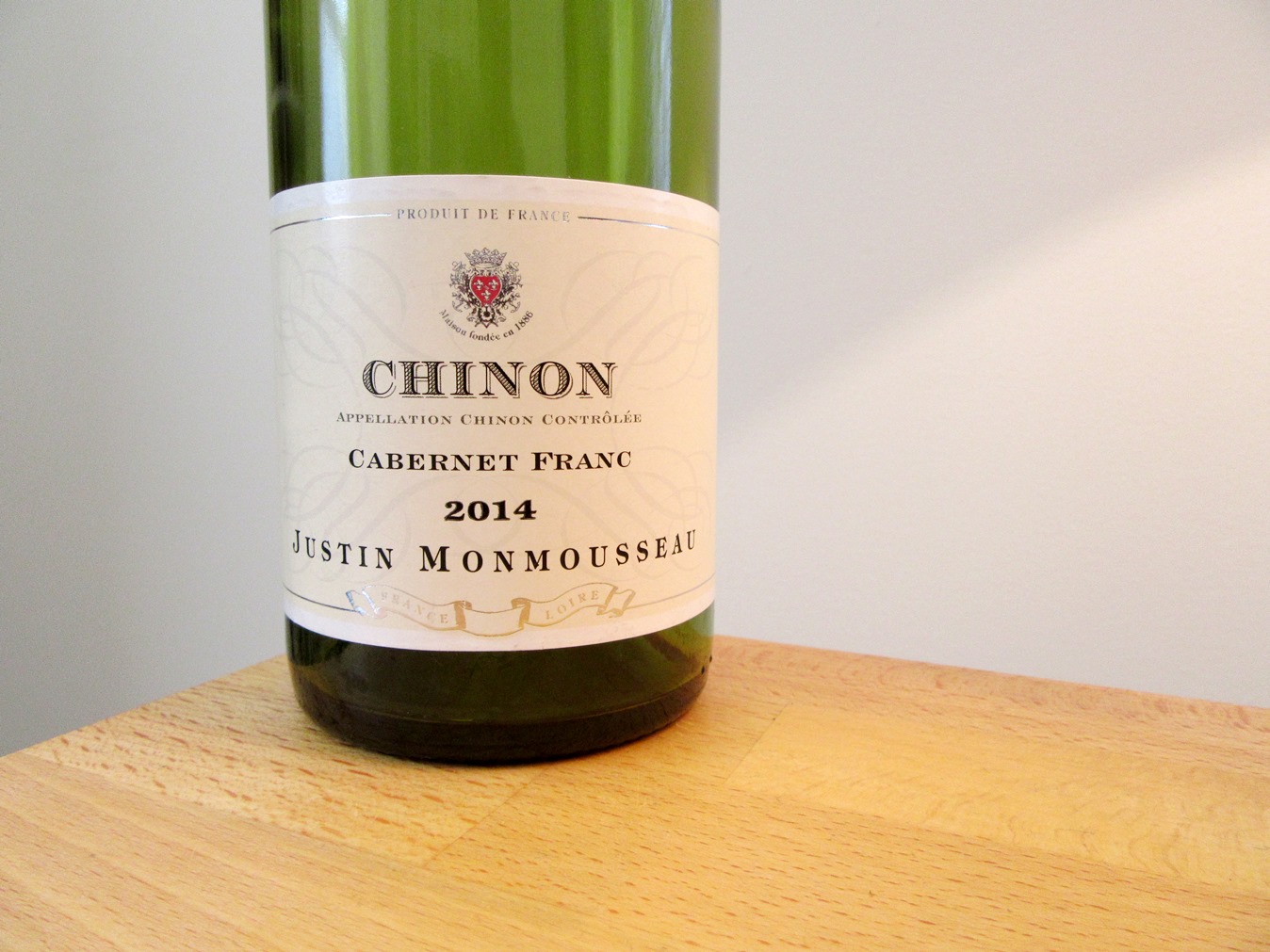 Justin Monmousseau, Chinon 2014, Wine Casual