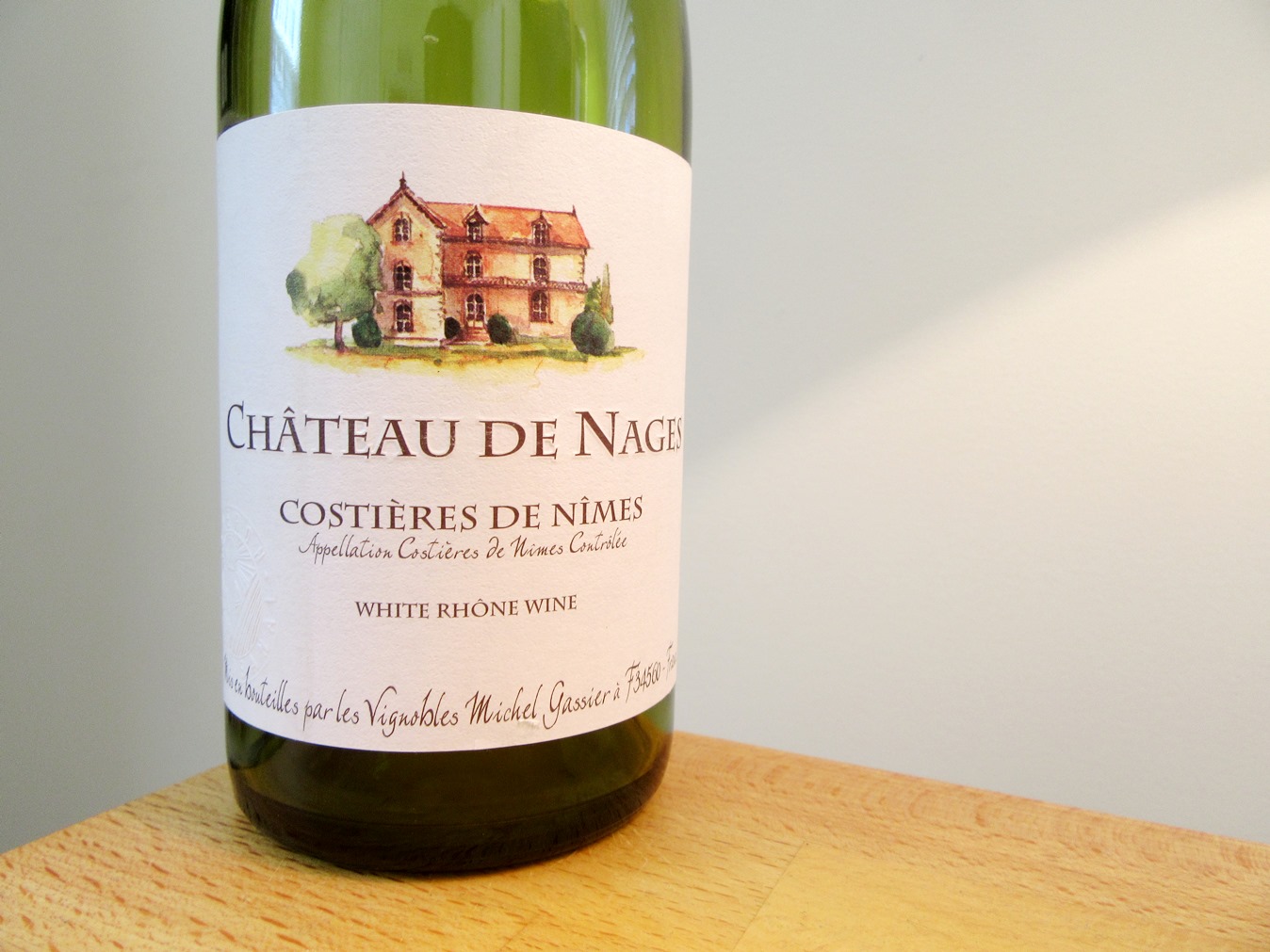 Vignobles, Michel Gassier, Chateau de Nages, Reserve White 2011, Costieres de Nimes, Rhône, France, Wine Casual