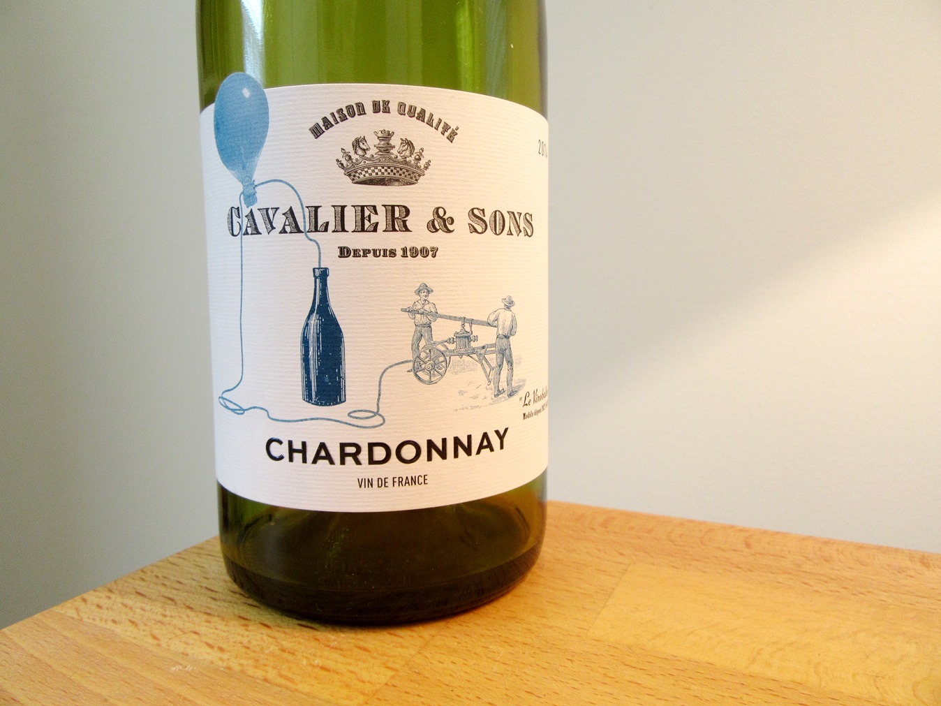Cavalier & Sons, Chardonnay, 2014, France, Wine Casual